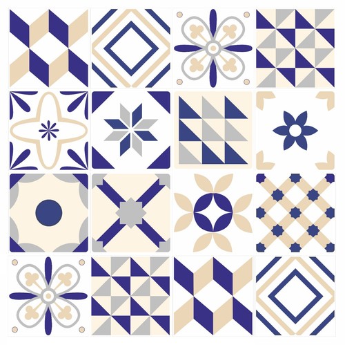 Tile stickers mosaic transfers - stickers,