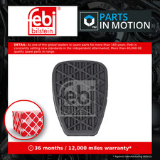 Clutch Pedal Pad fits MERCEDES 410D T1 2.8D 88 to 95 OM602.940 A3192920082 Febi