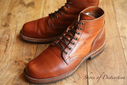 Viberg brown leather - brown, derby