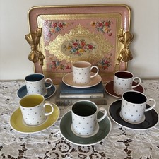 6 x Susie Cooper for Wedgwood