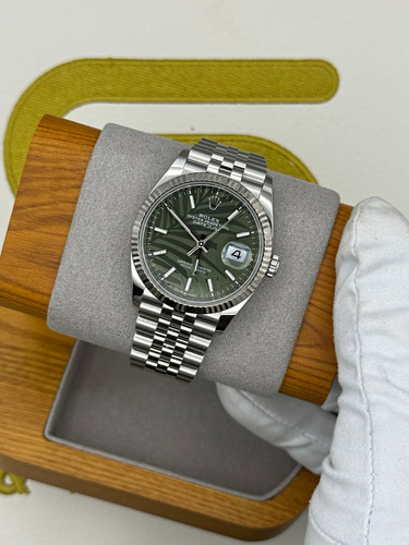 Rolex datejust green - rolex, palm