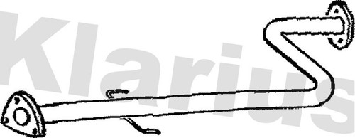 Exhaust pipe fits - mg, zr