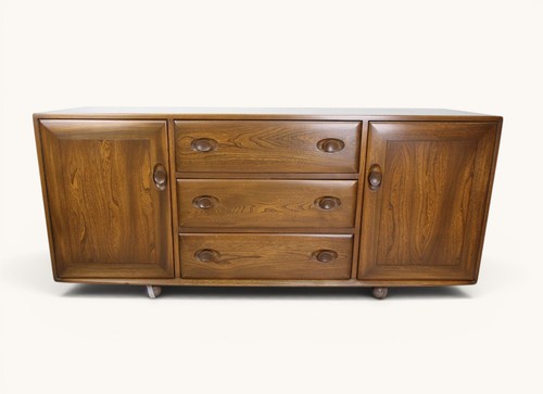 Vintage ercol solid elm - solid,