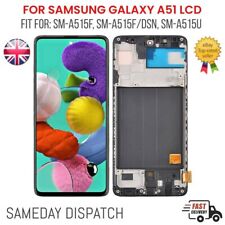 Samsung Galaxy A51 A515F Replacement LCD Screen Display Touch Digitizer+Frame UK