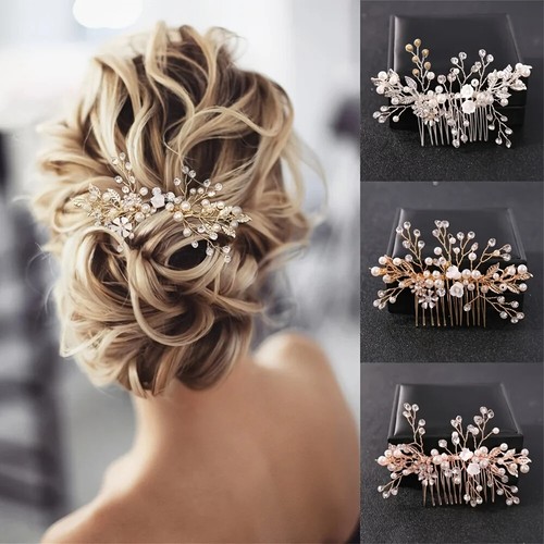Silver crystal pearl bride - crystal,