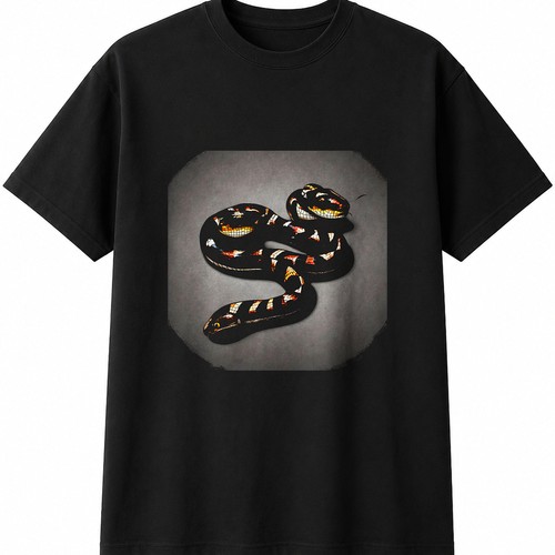 Milk snake paper detailed mens - snake,