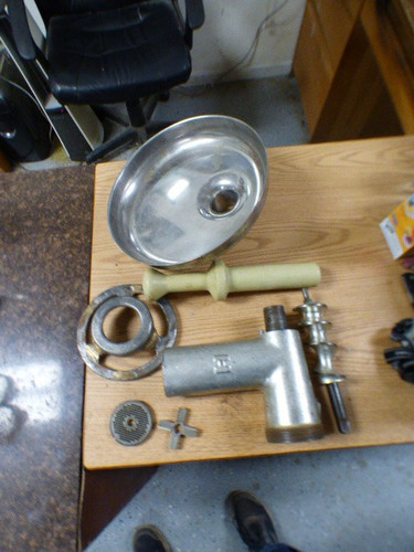 Hobart meat grinder - hobart,
