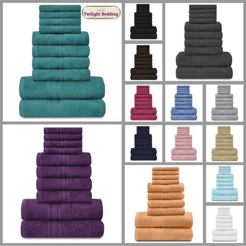 Luxury 10pcs towel - 10pcs, set