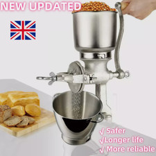Manual Grain Grinder Machine Corn Nut Flour Mill-Kitchen Food Tool Hand-Operated