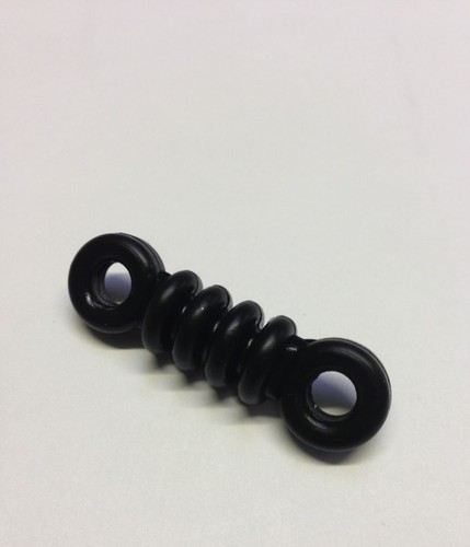 Ham medium black ribbed - black,