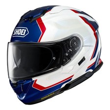 Shoei GT Air 3 Realm TC-10 White Red Blue Motorcycle Full Face Helmet Large