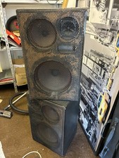 Two Wharfdale Speaker Cabinets