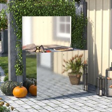 Large Galvanised Metal Feed