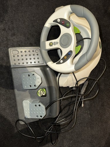Xbox 360 steering wheel - xbox,