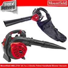 MOUNTFIELD MBL270V GARDEN BLOWER VACUUM 26.7cc 2 Stroke Petrol Handheld 