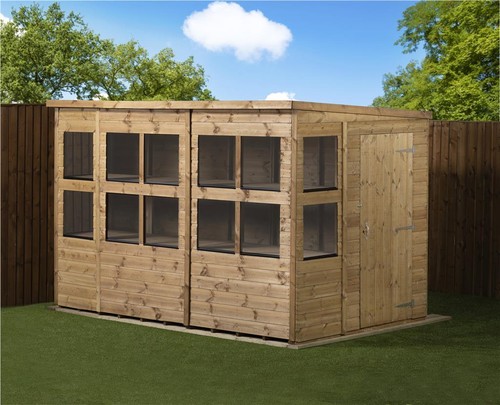 Empire pent potting - empire, shed