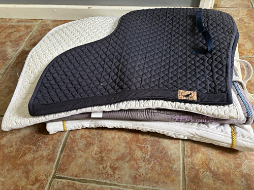 Job lot saddle pads numnahs - 2)job,