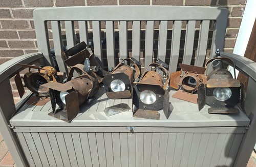 Vintage theater lights in - theater,