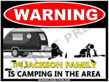 Personalized Camping Sign -