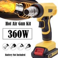 For Dewalt XR DCB 18V Battery Hot Air Gun Cordless Electric Heat Gun w/4 Nozzle