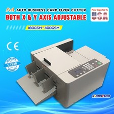 A4 Auto Digital Business Card Flyer Cutter Slitter BOTH X AND Y AXIS ADJUSTABLE