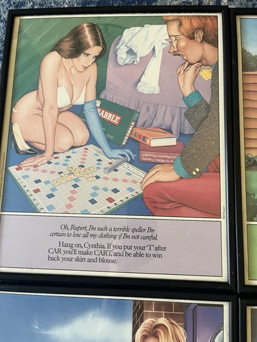 Framed picture from 1984 - framed,
