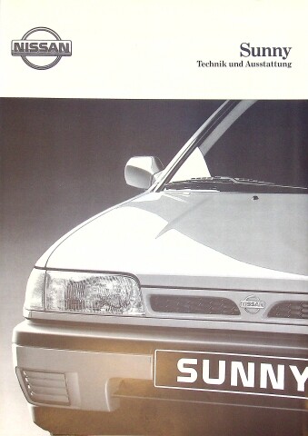 284537 nissan sunny - nissan,