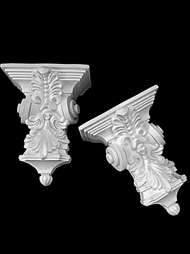 Pair beautiful hand cast - pair,