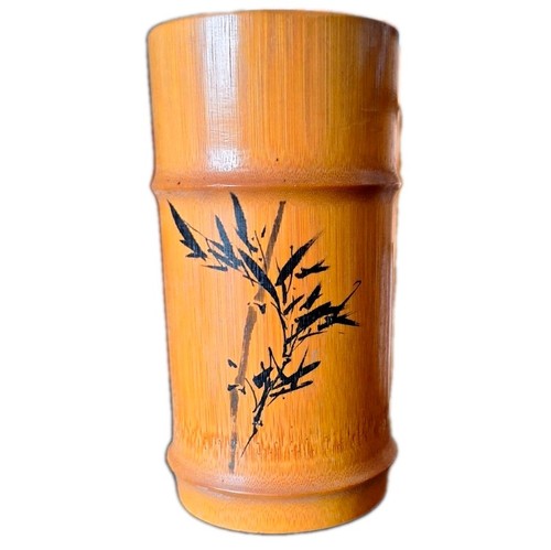 Chinese bamboo brush - chinese, pot