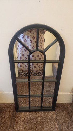 Arched glass wall hanging - glass,