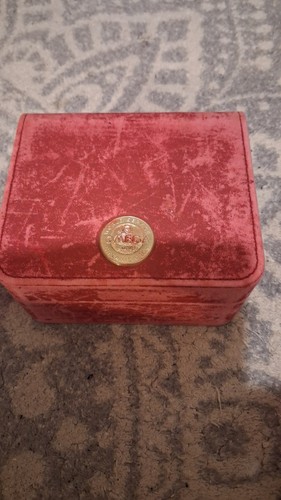 Red omega watch - red, box.