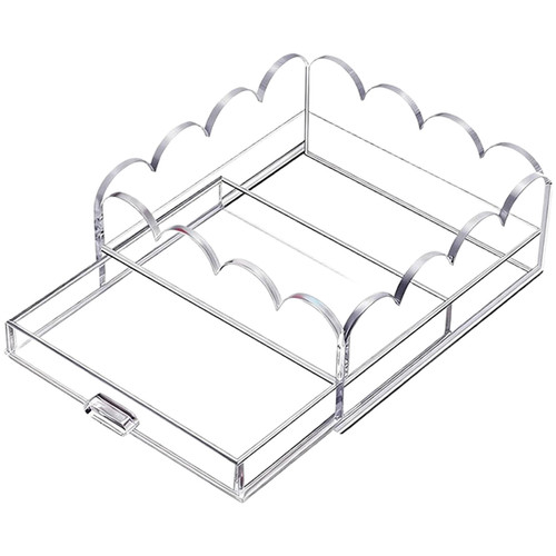 Wave acrylic tray - wave, with