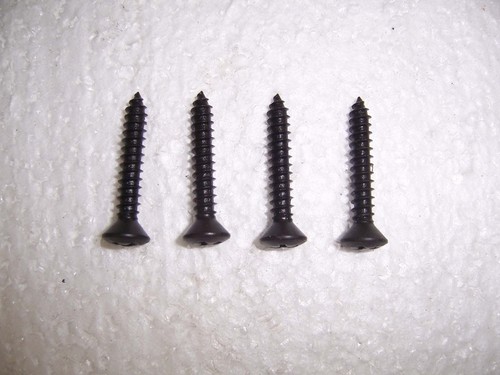 Seat belt guide screws - seat, blk