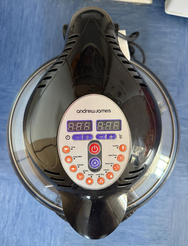 Andrew james 17l 1300w halogen - james,