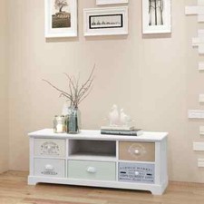NNEVL French TV Cabinet Wood