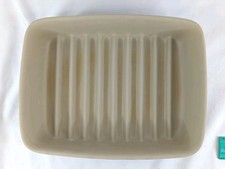 Bacon Pan #1342 Pampered Chef Rigid Stoneware #2194 Grooves