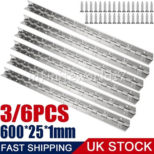 Continuous piano hinges - 3/6x,