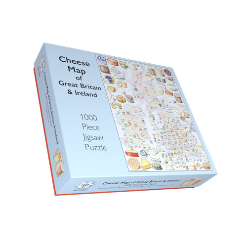 Cheese map great - map, britain