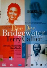 ROLF BENZ JAZZ NIGHTS - 2002 - Concert - Bridgewater - Callier - Poster - Hambur