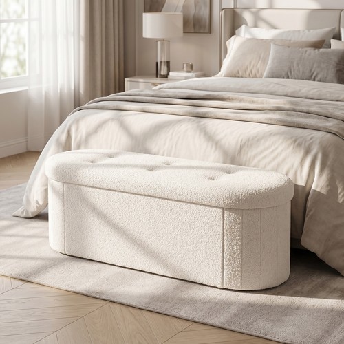 Storage ottoman bench - storage,