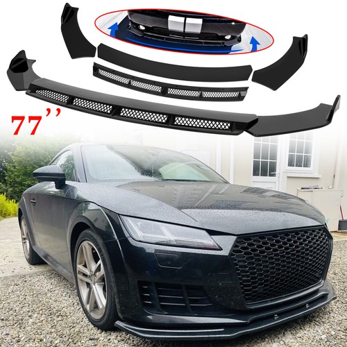 Glossy front bumper - front, lip