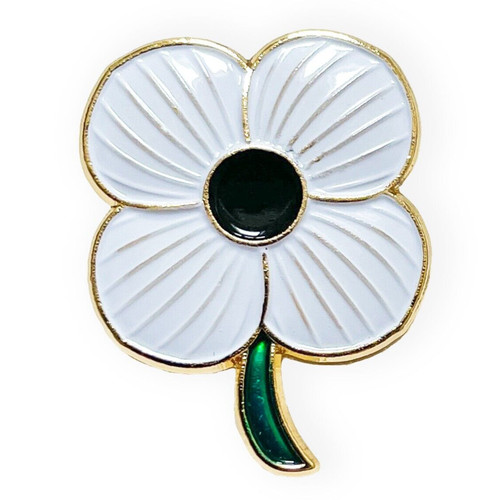 White peace flower - white,
