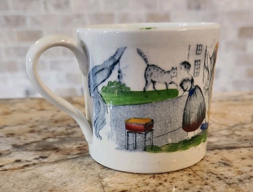 Antique staffordshire childs - antique,