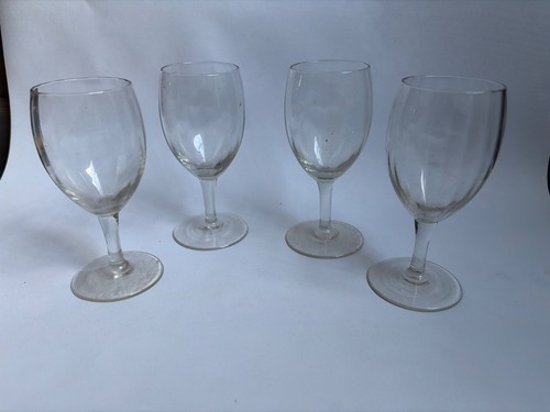 Antique port glasses set 4 - antique,