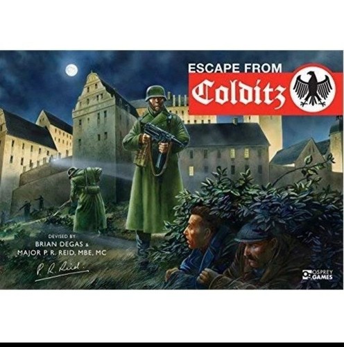 Escape from colditz board game - escape,