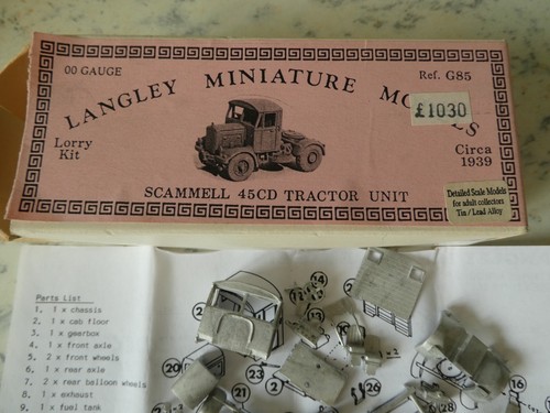 Langley miniature models g85 - models,