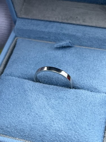 Platinum 2mm flat - flat, shape