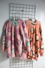 2 x Primark Cosy Fleece Oversized Lounge Hoodie Bundle - XS/S (e15)