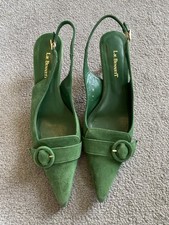 L.K. Bennett Green Heels Size