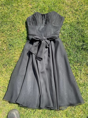 Morilee short black - black, prom